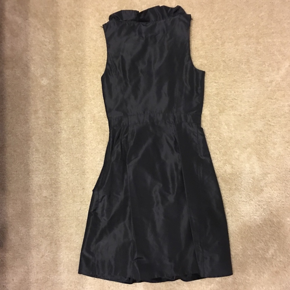J Crew Ruffle Neck Dress - Picture 2 of 2